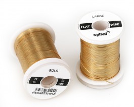 Flat Colour Wire, Large, Gold